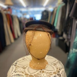 Rickie 22: Brown Ladies Vintage Hat